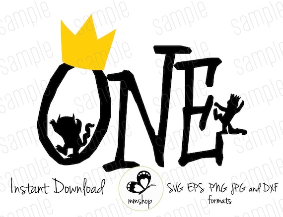 Download One Where the wild things are Instant Download SVG FILES ...