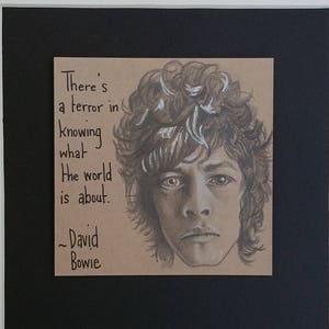 Dessin Original De Graphite De Ian Mackaye Avec Citation Etsy