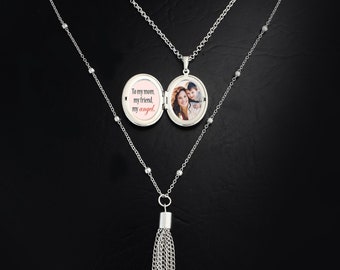 Personalized locket necklace,custom locket necklace,locket necklace,photo locket,custom photo,personalized gift,personalized photo gifts mom
