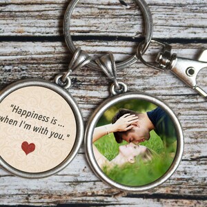 personalized photo keychain,housewarming gift,custom photo keychain,personalized photo,double photo,special gifts,photo keychain,double side