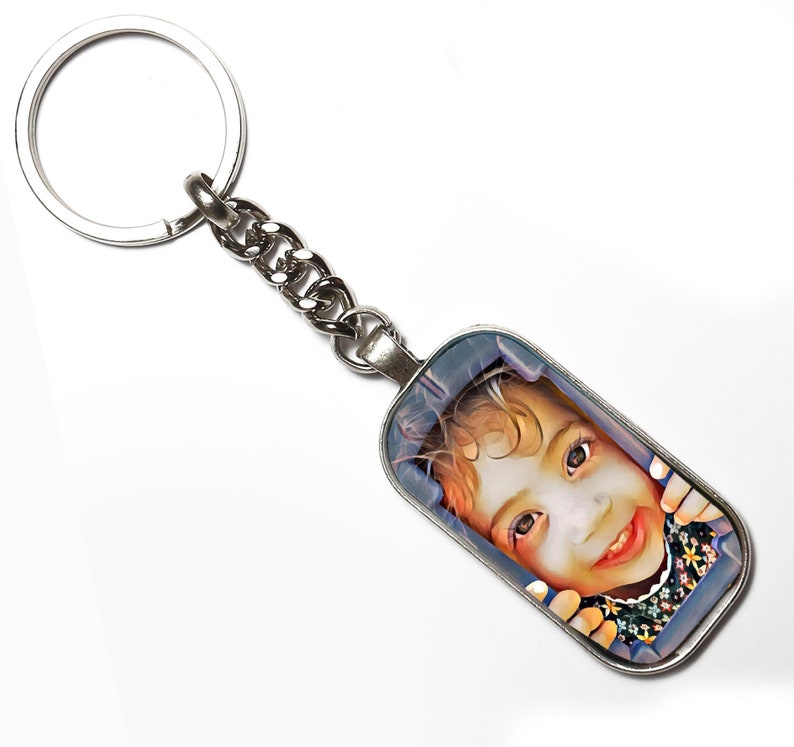 custom keychain photo,kid portrait custom,photo keychain,keychain boy friend,personalized gifts,christmas gift for boyfriend,keychain him