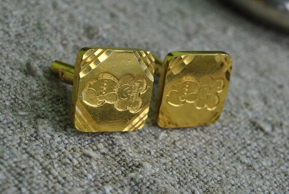 Olympic Bear cufflinks for men,   Square cufflink… - image 10