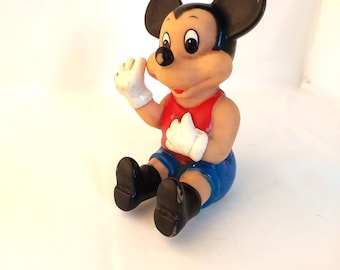 ウォルト・ディズニー ミッキーマウス 1977年 レムコ・トイズ ビニール