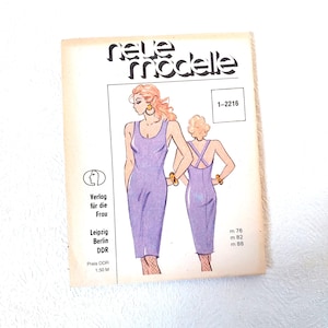 1988 Retro Fashion Magazine: Summer Dress Patterns - DDR Berlin