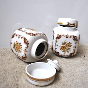 Antique  porcelain Jar for tea ceremonies, or storage- 1970