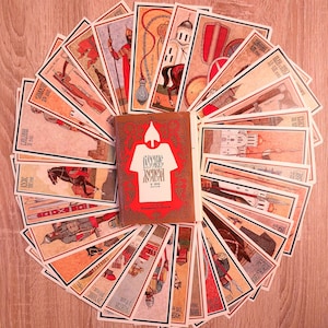 Conjunto completo de 32 cartões postais soviéticos Armadura russa dos séculos X-XVII, Ilustrações Armadura e armas soldado-1983