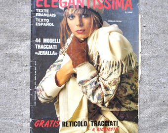 BUNDLE PDF Italian Fashion 3 Magazines Elegantissima 1955 & 1958