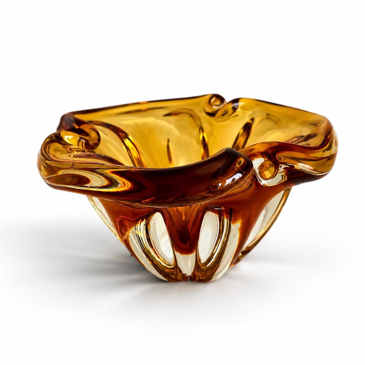 【希少】ムラーノグラス 金箔入り 灰皿 Murano glass ashtray - Etsy 日本