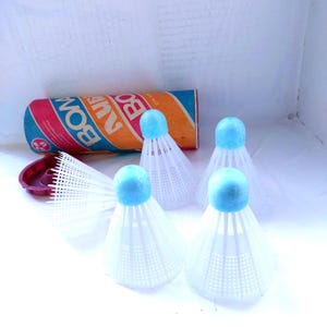 1993 Ukrainian Badminton Shuttlecocks Set - Nostalgic Collectibles in Original Packaging