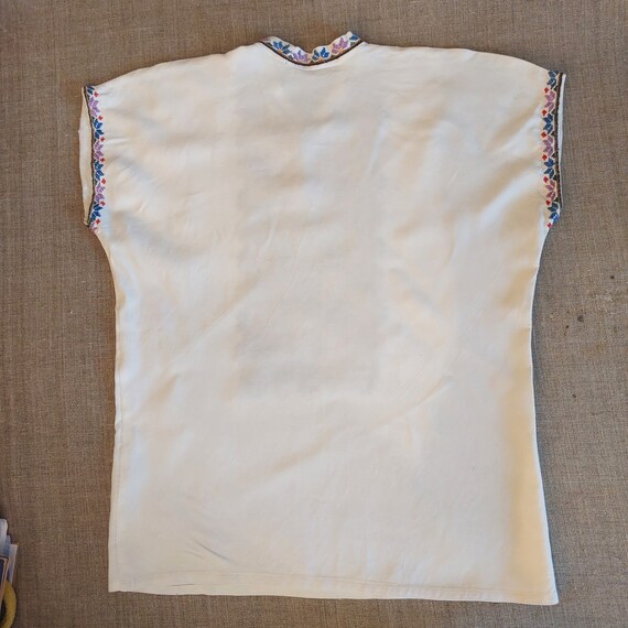 Handcrafted School Girls' Embroidered Blouse: Uni… - image 3