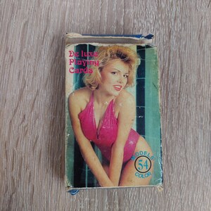 De Luxe Erotische Spielkarten 52 - Reife Akt Fotos - Spaß für Junggesellinnenabschiede - 1970
