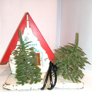 Guirnalda navideña vintage de la URSS para árbol de Navidad - Decoración para el hogar de Año Nuevo de los años 80