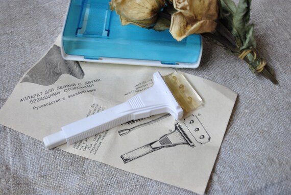 1980'S T-Shaving Razor Shaver Plastic Safe СССР - Etsy