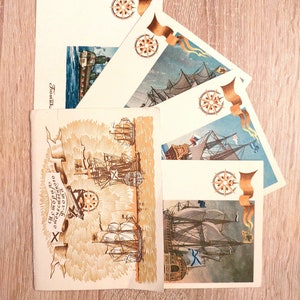 Ensemble de 4 cartes postales vintage fabriquées en URSS dans les années 1971