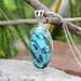 Arizona Turquoise Pendant NecklaceSliver Jewelry Natural image 0
