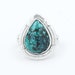 Turquoise Ring Natural Turquoise Handmade Jewelry image 0