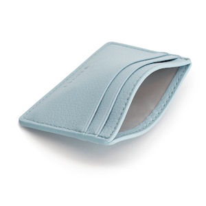 Vidici Premium Vegan Leather Card Holder Wallet in Pink, Blue image 5