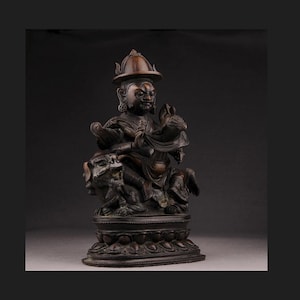 Chinesischer Bronze Buddha/Tibetanischer Bronze Buddha/Antike Bronze Buddha/Bronze Skulptur/Skulptur/Buddha Statue/Himalaya Kunst/Meditation/Buddhismus