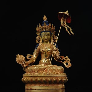 Bronze Buddha Statue/Antique Buddha Statue/Bronze Sculpture/Decorative Art/Buddha Statue/Himalayan Art/Tibet