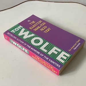 Vintage Cult Book Tom Wolfe - The Electric Kool-Aid Acid Test (Black Swan 1989)