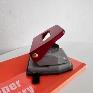 Vintage paper hole punch
