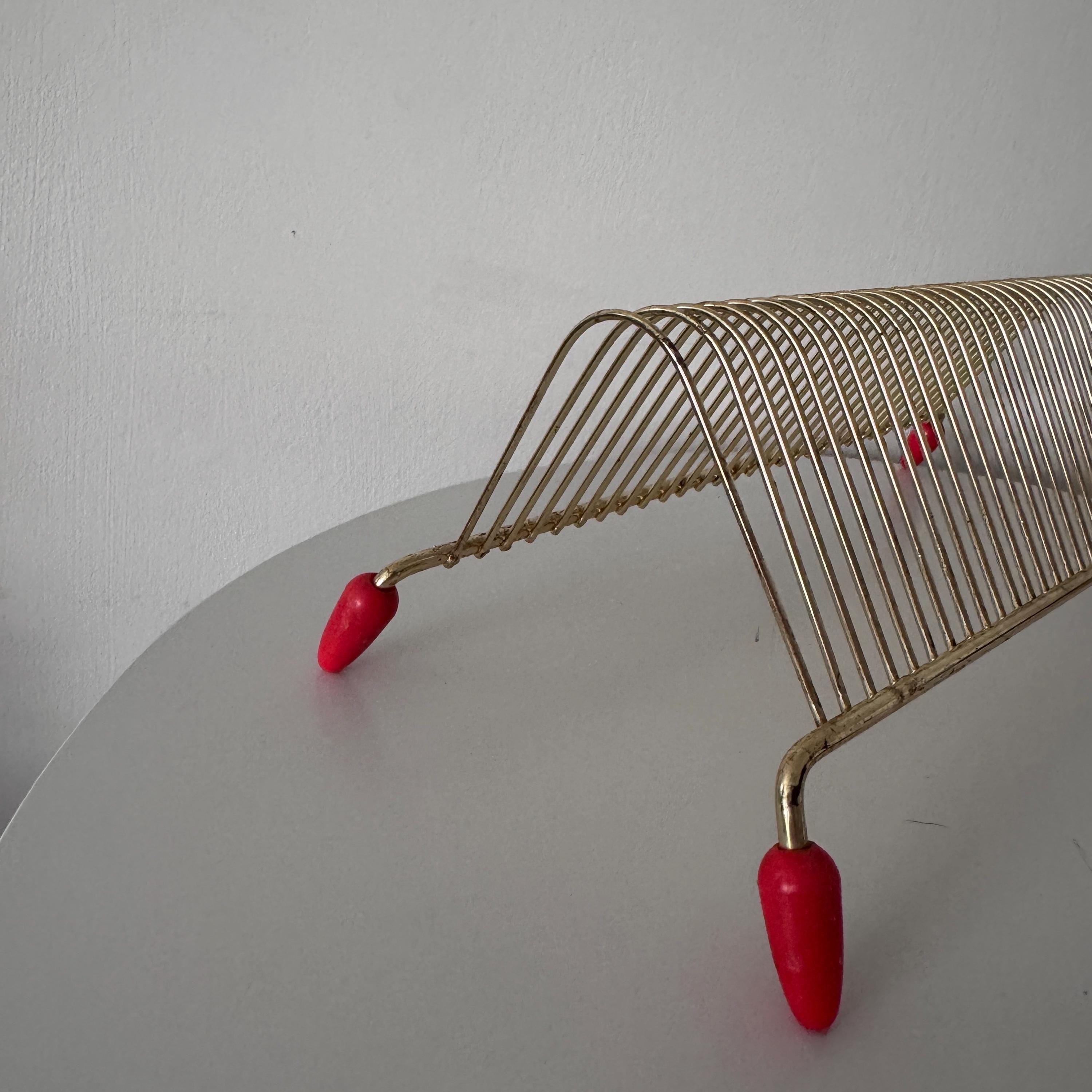 Tourne-Disque Europhon Vintage – Design Space Age Rouge – Pour Pièces (En L’état)