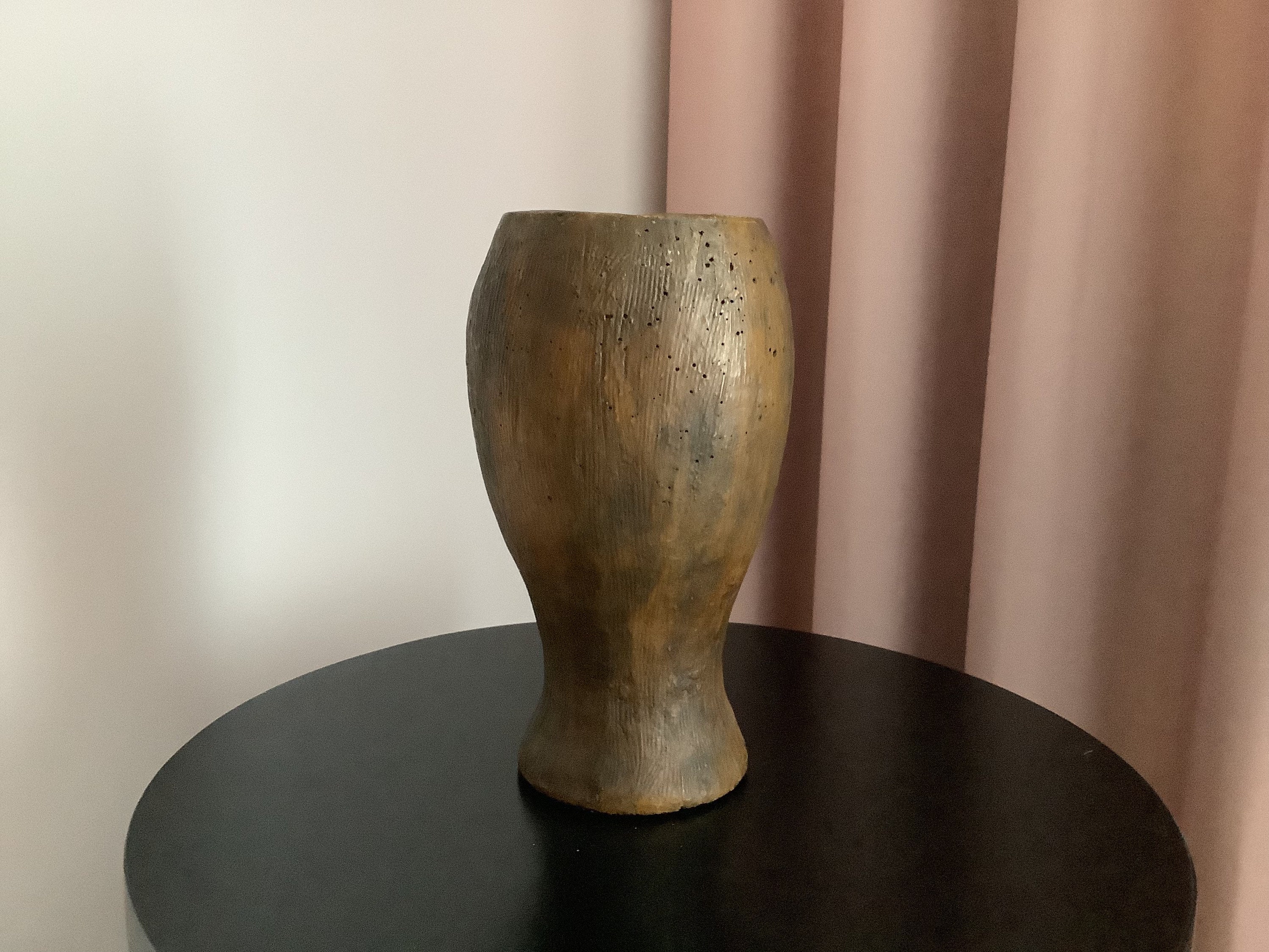 Mid Century Face Vase Bust Brown Glaze Ceramic Vase 1950s Etsy UK