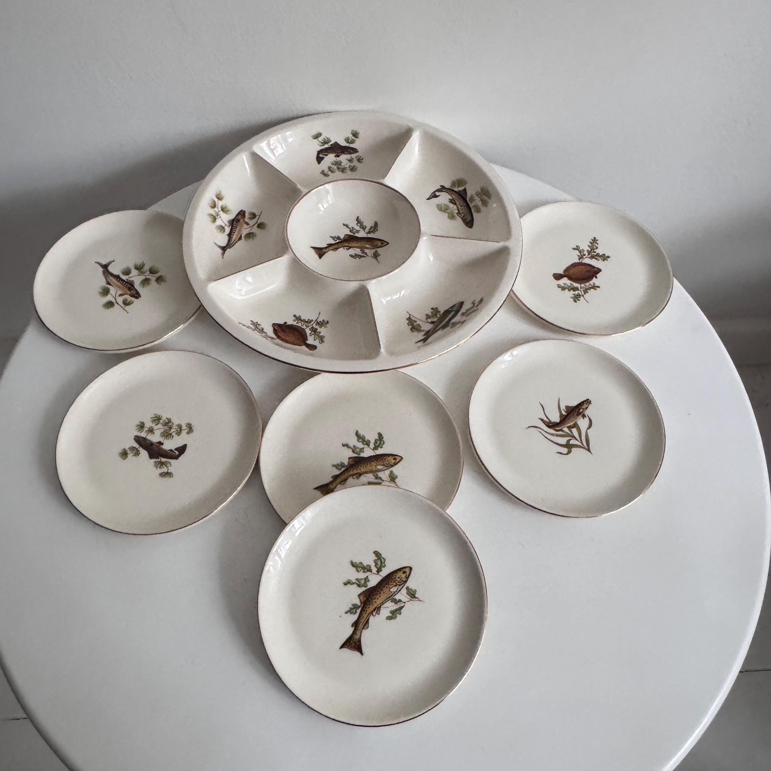 Norwegian fish plates - Etsy 日本