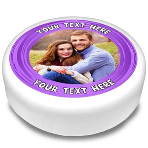 Cakeshop Personalised Edible Cake & Cupcake Toppers | Your Image and Text | Multiple Shapes and Sizes | Icing and Wafer Paper Options