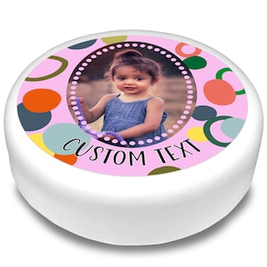 Cakeshop Personalised Edible Cake & Cupcake Toppers | Your Image and Text | Multiple Shapes and Sizes | Icing and Wafer Paper Options