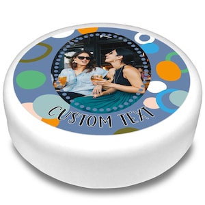 Cakeshop Personalised Edible Cake & Cupcake Toppers | Your Image and Text | Multiple Shapes and Sizes | Icing and Wafer Paper Options