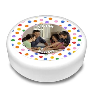 Cakeshop Personalised l Edible Cake & Cupcake Toppers | Your Image and Text | Multiple Shapes and Sizes | Icing and Wafer Paper Options