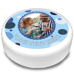 Cakeshop Personalised Edible Cake & Cupcake Toppers | Your Image and Text | Multiple Shapes and Sizes | Icing and Wafer Paper Options