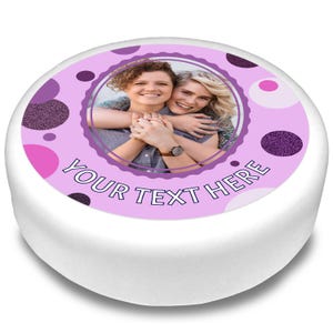 Cakeshop Personalised Custom Edible Cake & Cupcake Toppers | Your Image and Text | Multiple Shapes and Sizes | Icing and Wafer Paper Options