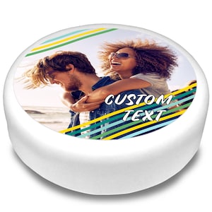 Cakeshop Personalised Edible Cake & Cupcake Toppers | Your Image and Text | Multiple Shapes and Sizes | Icing and Wafer Paper Options