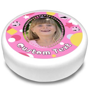 Cakeshop Personalised Custom Edible Cake & Cupcake Toppers | Your Image and Text | Multiple Shapes and Sizes | Icing and Wafer Paper Options