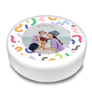 Cakeshop Personalised l Edible Cake & Cupcake Toppers | Your Image and Text | Multiple Shapes and Sizes | Icing and Wafer Paper Options