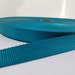 5/8" Teal Webbing, Teal Nylon Webbing, Heavy Duty Nylon Webbing, 16mm Teal Webbing, Pet Product Webbing, Strapping, Webbing