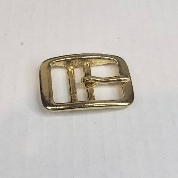 1" Solid Brass Double Bar Buckle, Double Bar Buckle, 25mm Solid Brass Buckle, Solid Brass