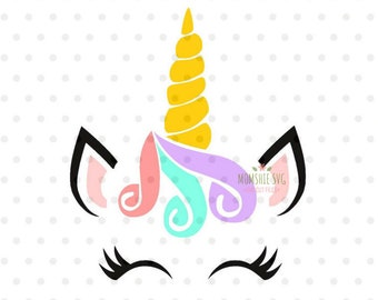 Download Unicorn Flower Svg Etsy PSD Mockup Templates