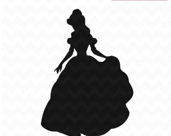 Download Belle Silhouette Etsy