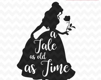 Download Belle Silhouette Etsy