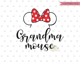 Download Grandma Minnie Svg Etsy