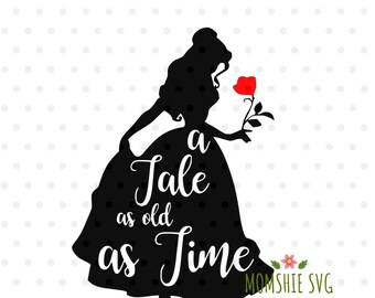 Free Free 164 Disney Belle Silhouette Svg SVG PNG EPS DXF File