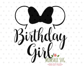 Download Minnie Birthday Svg Etsy
