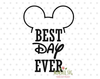 Best Birthday ever svg Best Day Ever SVG Disney SVG and png | Etsy