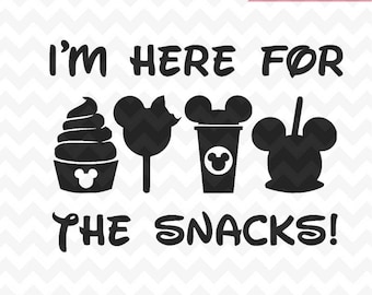 Download Disney snacks svg | Etsy