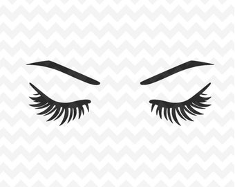 Download Eyelashes svg | Etsy
