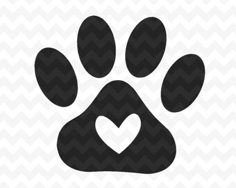 Download Dog paw svg | Etsy