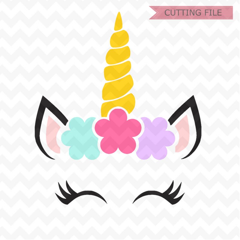 Download Unicorn SVG Unicorn head Svg Unicorn flower svg Unicorn | Etsy